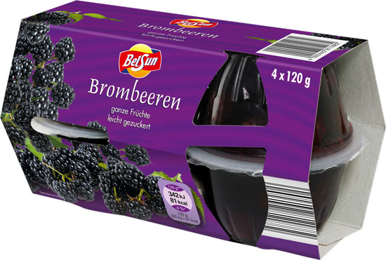 Brombeeren Elbak Früchte Greichenland